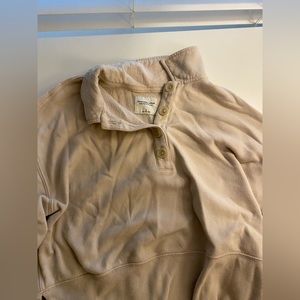 Abercrombie cropped sweatshirt
